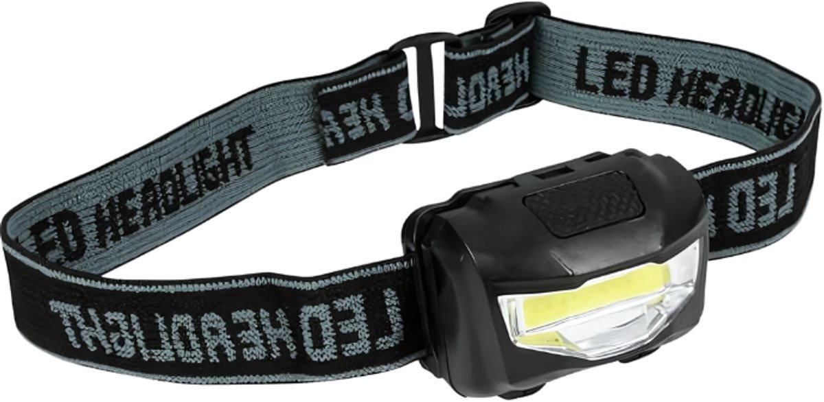 S4D® - Hoofdlampen - Hoofdlamp LED - Hoofd Lamp - Hoofdlampje - 2 Watt Vermogen - 150 Lumen - Kantelbare LED Kop - Compact, Krachtig en Comfortabel !