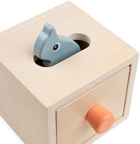 Done by Deer Houten Hide and Find Box Nozo Kleurenmix van Done by Deer — afbeelding 4