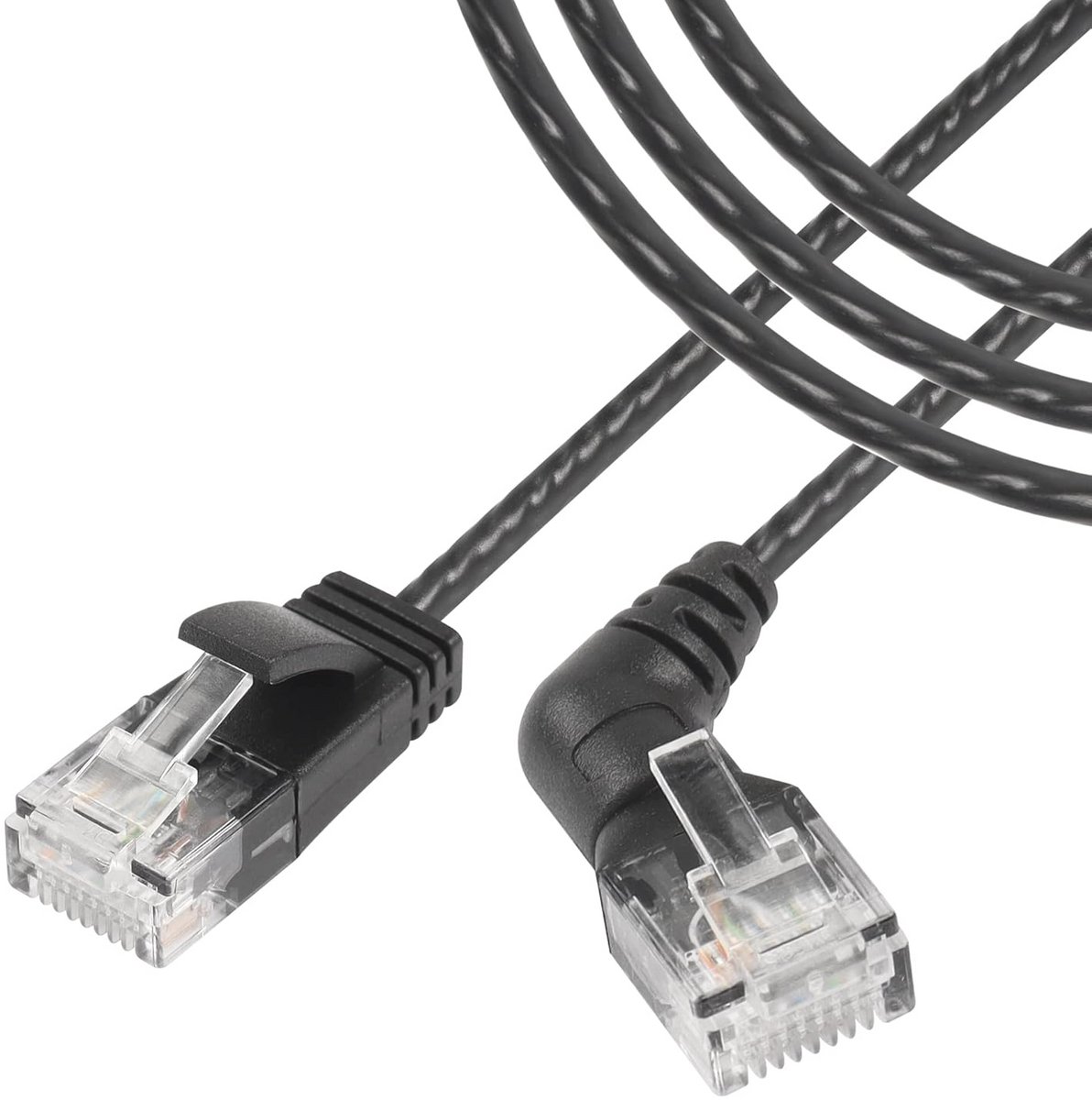 Image of 360° Rotatie CAT6A Ethernet-kabel - 10 Gbps Hoge Snelheid Netwerkkoord - UTP Afgeschermd - Perfect voor Gaming en Streaming