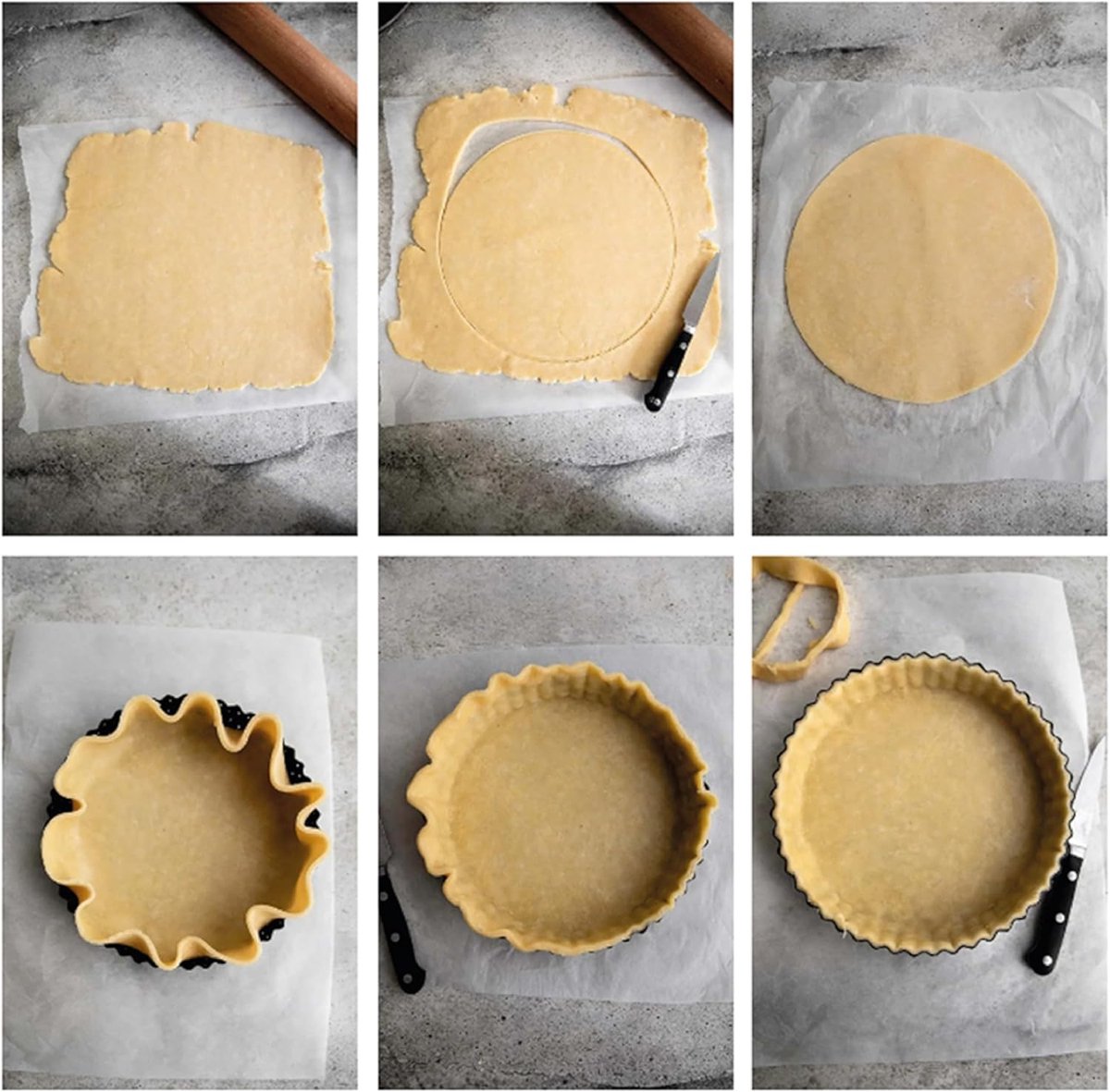 Quichevormpjes - Met Losse Bodem - 4 Stuks - Gebak Vormen -Taartvorm - Cakevorm - Taartpan - Fruitcakevorm - Taartbodemvorm - Eiertaartvormen - Quichepan - Bakspullen - Bakplaat - Ronde Bakvorm - Antiaanbaklaag - ø 10.5 Cm – foto 6