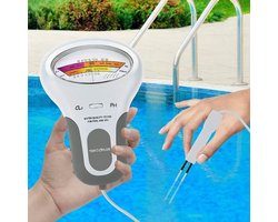 Chloor- en pH-tester - 2-in-1 chloor & pH-meter zwembad tester - PC - Zwembad Jacuzzi meter - 102B CL2 pH-meter - Vaderdag cadeauvoor zwembaden, spa