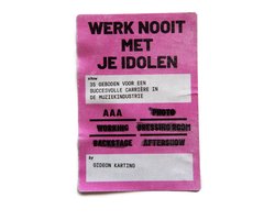 Omslag van Werk Nooit Met Je Idolen