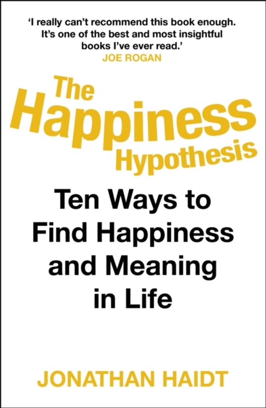 The Happiness Hypothesis - cover