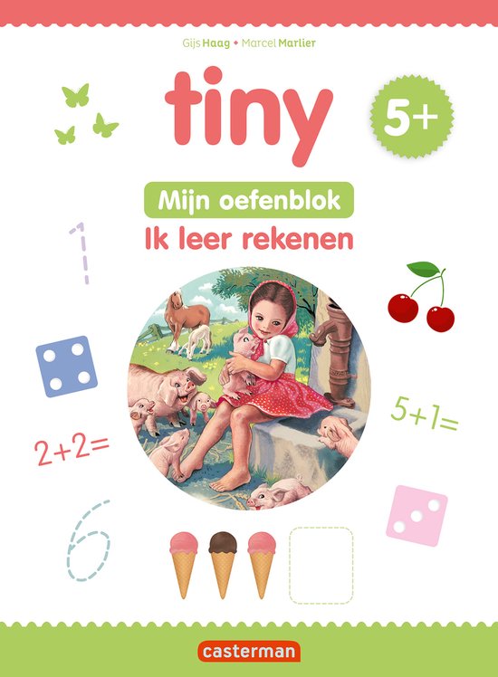 Tiny - Oefenblok 0 - Tiny oefenblok - Ik leer rekenen 5+ - cover