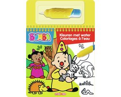 Bumba kleurboek met pen - Kleuren met water - dieren