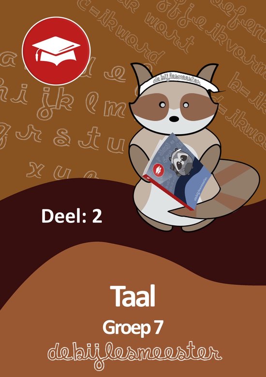 Oefenboeken De Bijlesmeester - Taal deel 2 groep 7 - cover