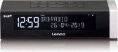 Lenco CR-630BK - Wekkerradio met DAB - Alarmfunctie - Zwart