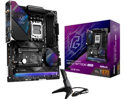 ASRock X870 Riptide WiFi - Moederbord - ATX - AMD X870 - Socket AM5 - DDR5 - USB 4 - Wi-Fi 7 - Realtek Audio
