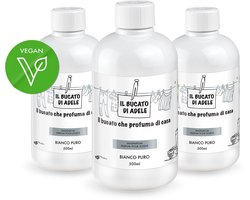 Il Bucato di Adele Wasparfum - Italiaanse Was Parfum - Puur Wit 3x 500ml