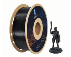 3D Filament PLA 1kg Per Rol 1,75mm Zwart
