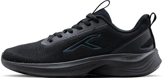 Foto: Hundred smooth run multifunctional shoes hiking training gym jogging d soft cushion comfort hyperknit upper fusion technology comfortable and breathable color black size 6 uk 7 us 40 eu running shoes