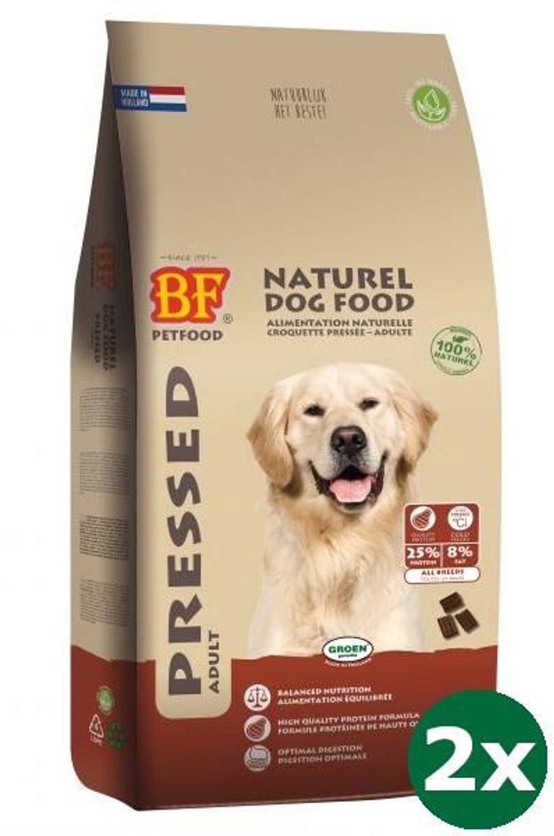 Biofood 2x13,5 kg Biofood vleesbrok geperst hondenvoer