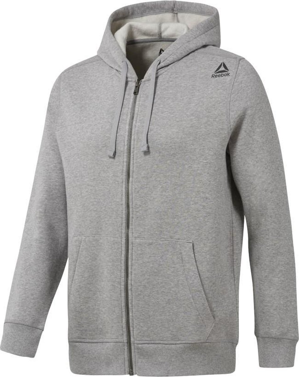 reebok performance fleece hoodie