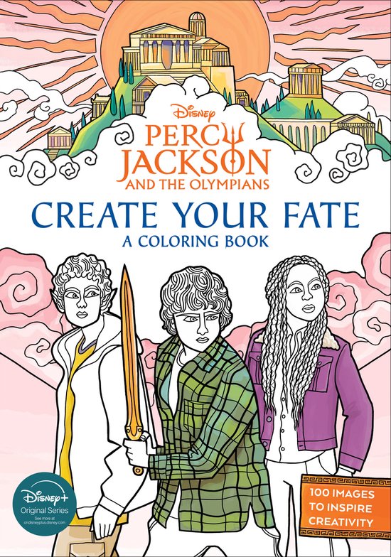 Percy Jackson and the Olympians: Create Your Fate: A Colorin ... - cover