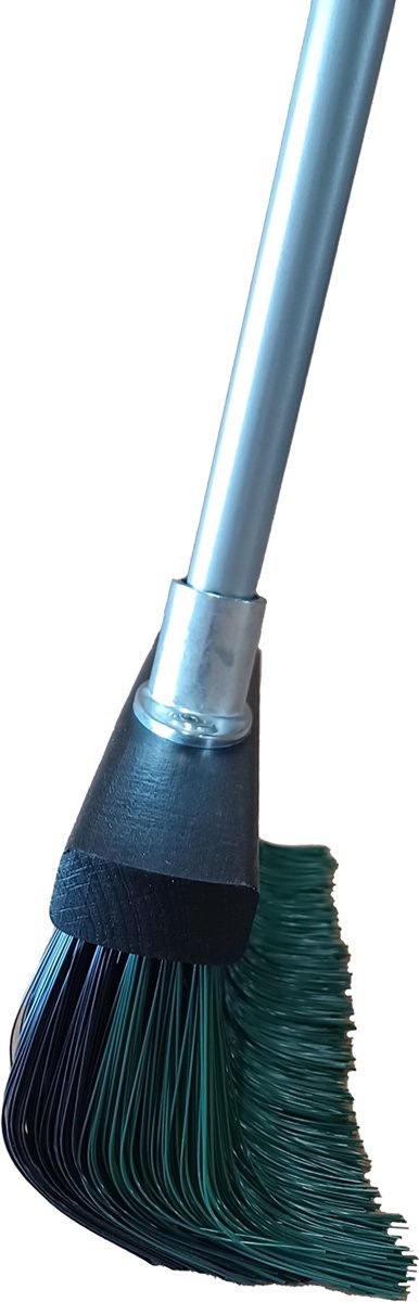 Klauwbezem - Kunstgras bezem - Tuinborstel - telescoopsteel - 35cm breed