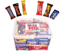 Nestlé & Mars Mini chocolademix - Mars, Twix, Snickers, Lion, KitKat & Smarties - mini chocoladerepen - 1067g