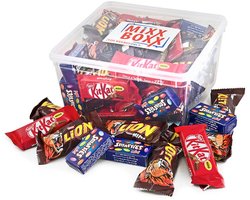Nestlé Miniatures chocolademix - 56 stuks - Lion, KitKat & Smarties - mini chocolade - 925g
