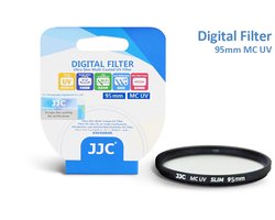 JJC UV Filter 95mm – Ultraviolet Lensfilter voor 95mm Draad – Bescherming & Beeldhelderheid.