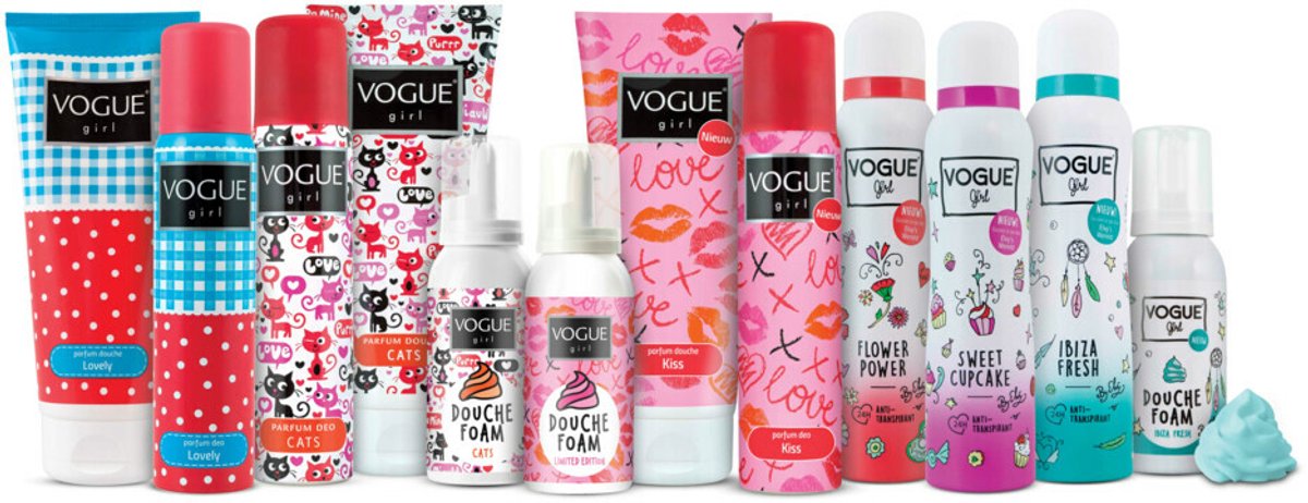 Goedkoopste 3x Vogue Girl Anti Transpirant Ibiza Fresh 150 ml