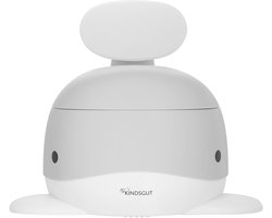 Kindsgut WC potje peuter - Lichtgrijs - Walvisdesign