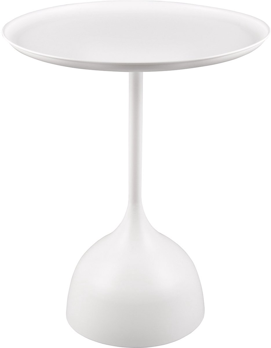 TRIO Bijzettafel Moderna Hoog Wit Metaal