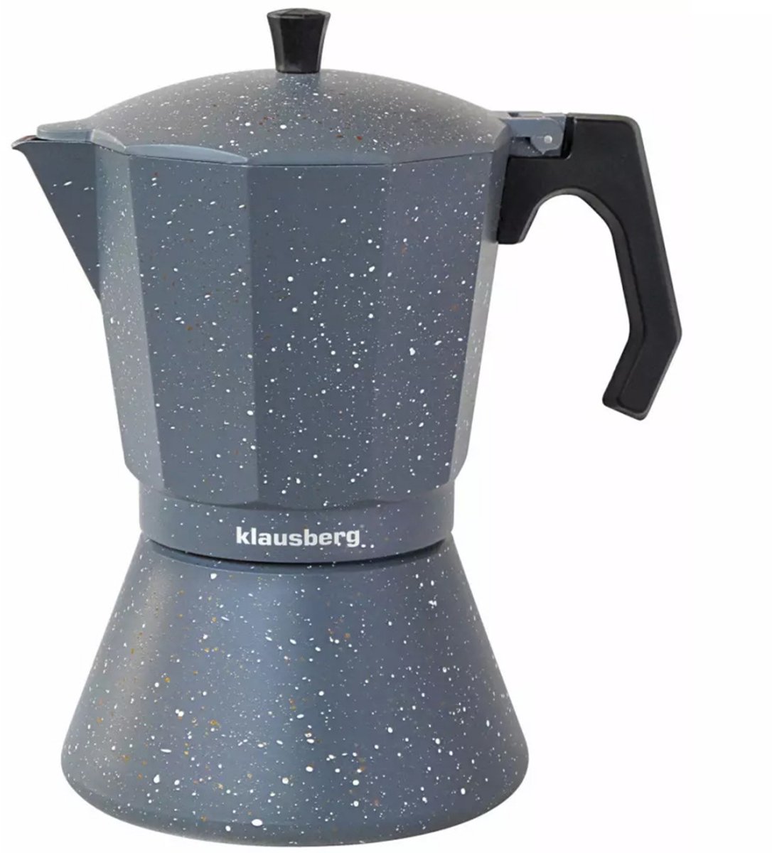 Klausberg KB-Serie - Espressomaker - 600ml - Aluminium - 12 Kopjes