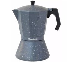 Klausberg KB-Serie - Espressomaker - 600ml - Aluminium - 12 Kopjes