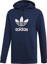 adidas Originals Trefoil Hoodie Heren - Collegiate Navy/White - Maat XXL