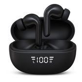 Bol.com Yurda - Draadloze oordopjes - Wireless earphones - Bluetooth oortjes - Draadloze oortjes - Zwart aanbieding