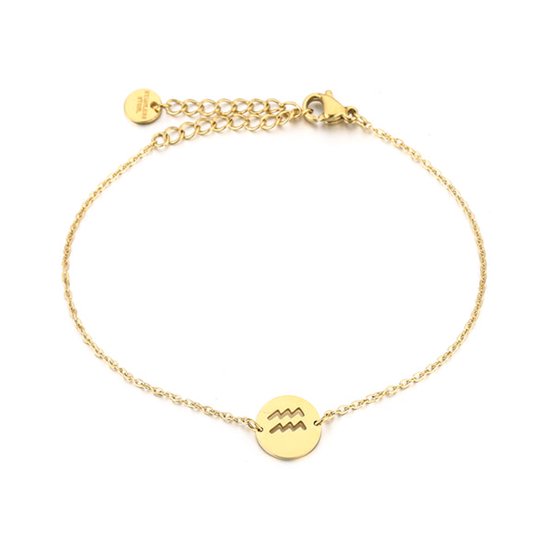 Bracelet Bijoutheek Verseau - Waterman Goud