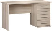 Bureau 4 Laden - Licht Hout - Wouw