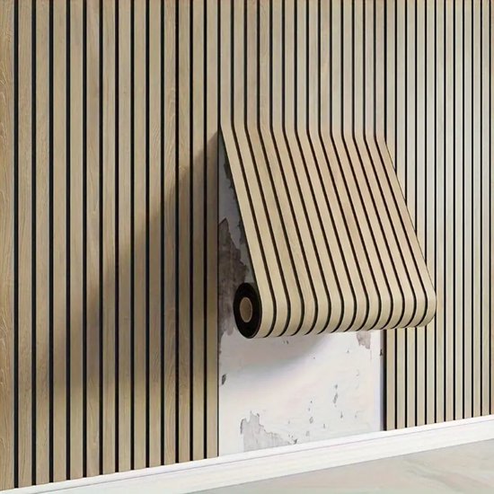 Livano Wandpaneel - Zelfklevend - Wandpanelen - Woonkamer - Badkamer - KC-1007 - 40x300cm - 1 ROL