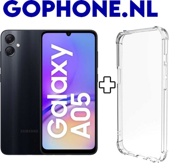 Samsung Galaxy A05 64GB Zwart + GRATIS HOESJE
