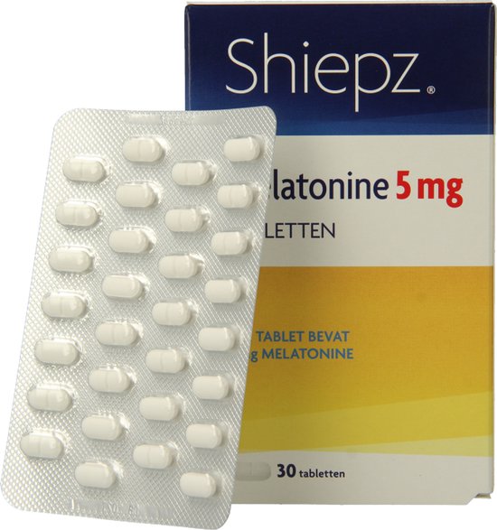 Shiepz Melatonine 5mg - 1 x 30 tabletten