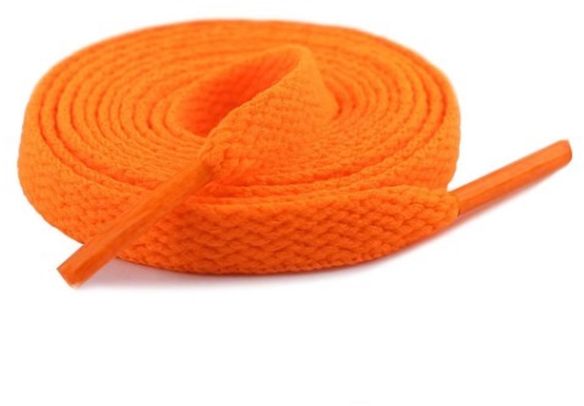 Go Go Gadget - Schoenveters - Platte veters - 150cm - 1 paar - Oranje