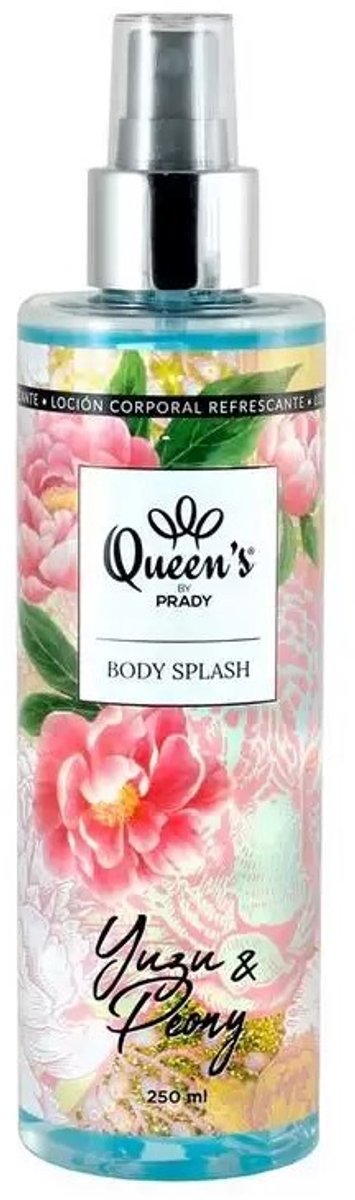 Queen's by Prady - Body Splash - Yuzu & Peony - Bodymist - 250 ml
