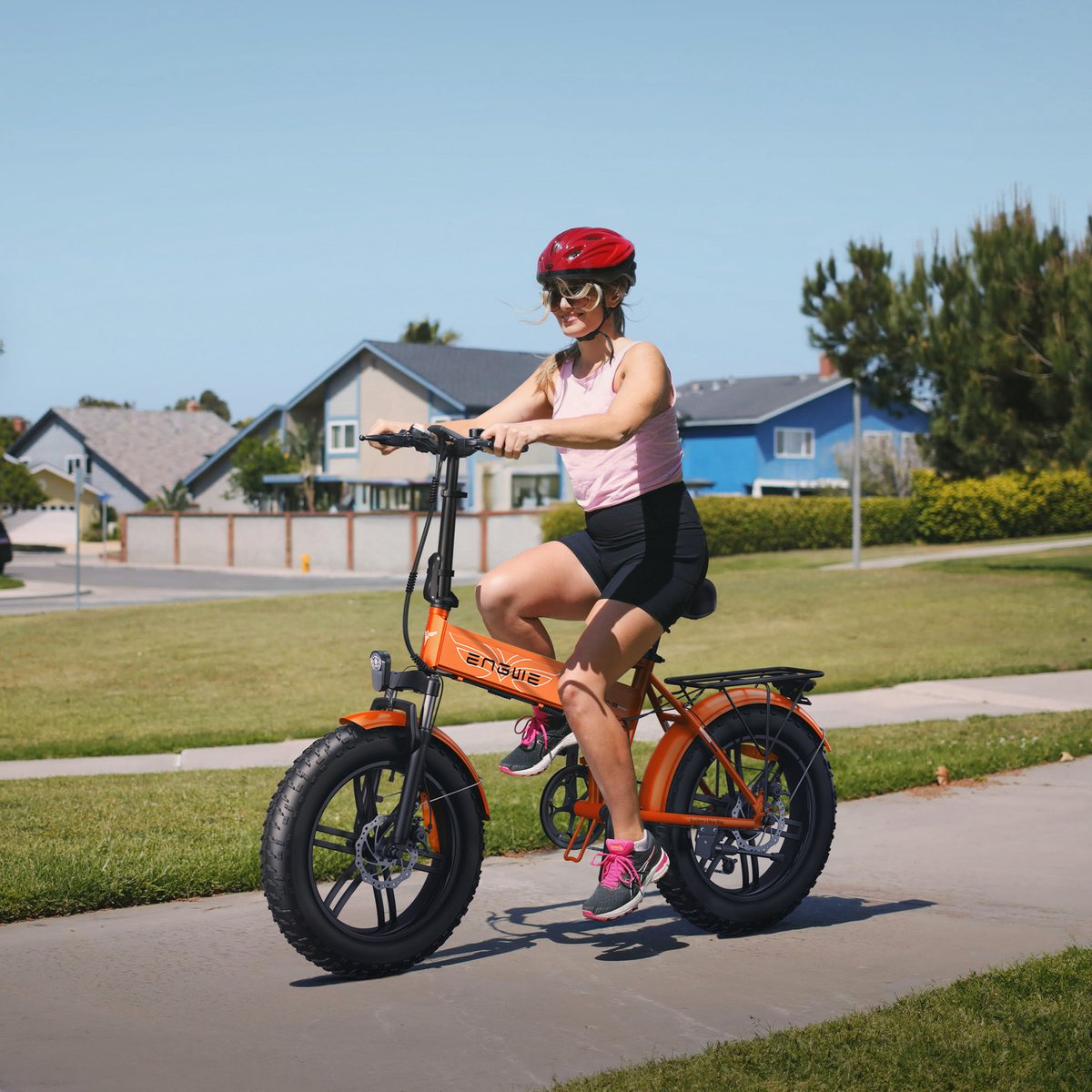 ENGWE EP-2 BOOST Elektrische fiets - Actieradius 100km - Verwijderbare batterij 48V13Ah - 250W Motor - Shimano 7 Versnellingen - 20 Inch opvouwbare City Commuter E-Bike - Mechanische Schijfremmen - VTC Fatbike - Zwart - afbeelding 3
