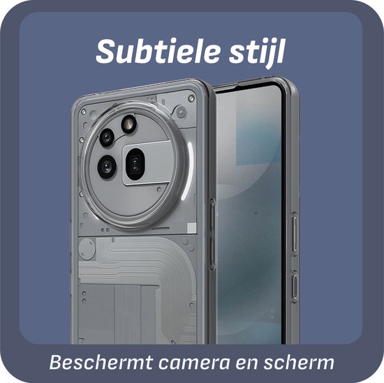 Coque souple en TPU Cazy pour Nothing Phone (3a) Pro - Transparente