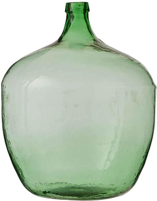 Mica vienne fles glas groen maat: 60 44cm - GROEN |