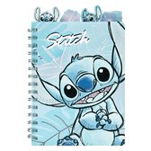 Spiraal Notitieboek - A5 - Stitch - blauw
