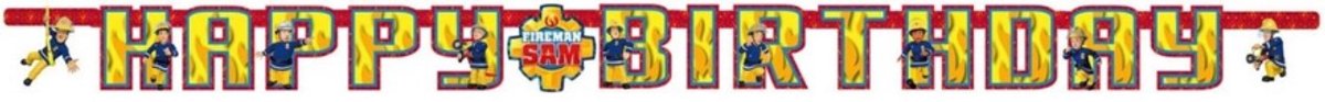 Brandweerman Sam letterslinger - brandweerman sam slinger - slinger brandweerman sam