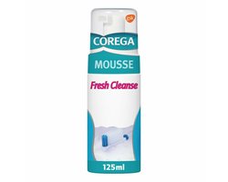 Corega Kunstgebitreiniger Fresh Cleanse Mousse - 3 x 125 ml - Voordeelverpakking