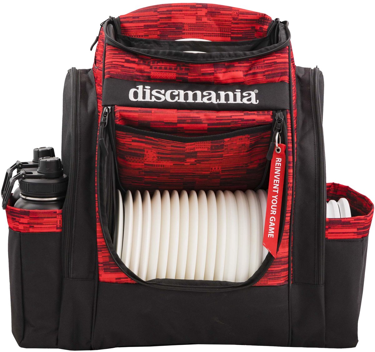 Discmania Fanatic Sky Backpack - Disc Golf Rugtas - Rood