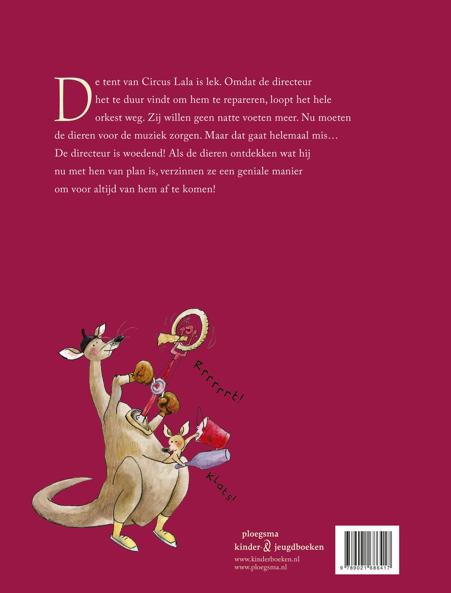 Het luchtcircus - back cover