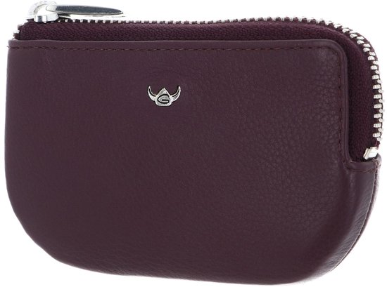 Golden Head Cuir étui à clés Madrid Schlüsseletui 5106 Aubergine violet foncé