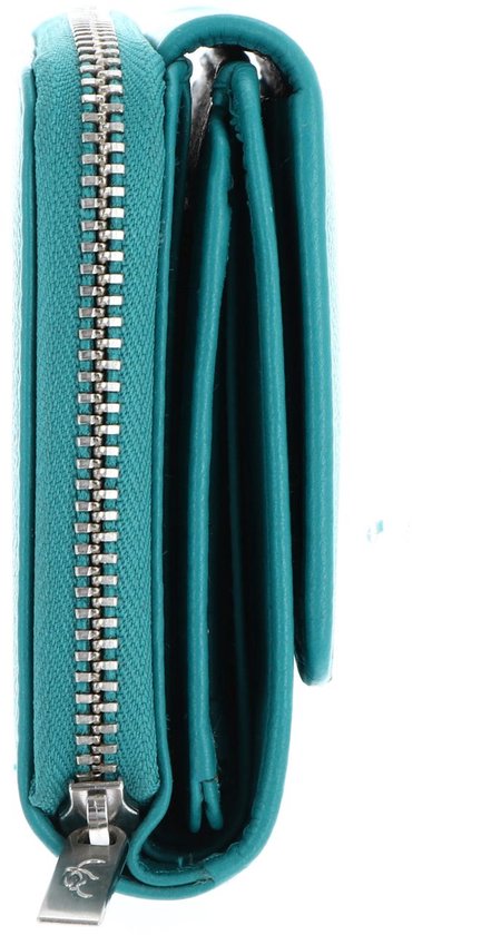 Golden Head Cuir porte-monnaie Madrid RFID Protect RV-Börse 3316 Türkis turquoise