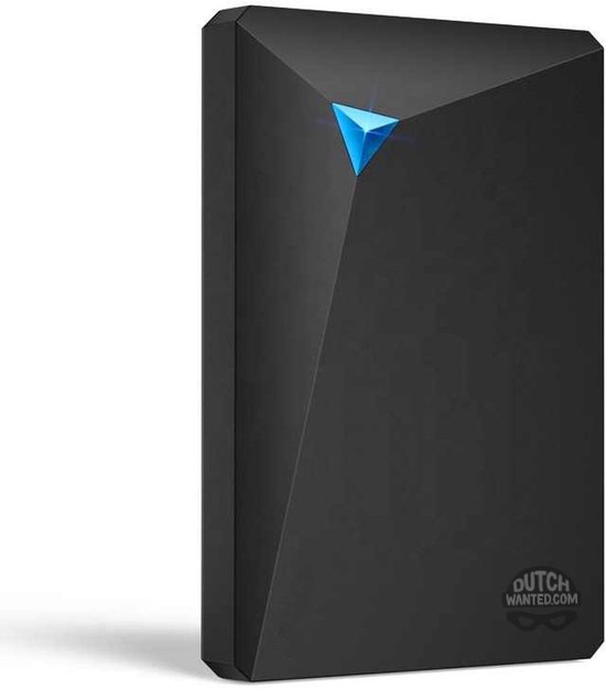 Dutch Wanted Double- HDD Externe Harde Schijf - Snelle writing speed - 1TB (2x 500GB) dubbele schijf van 2x 500GB voor directe back up - Plug and play - Opslag extern pc of laptop - USB 3.2 - Zwart — afbeelding 5