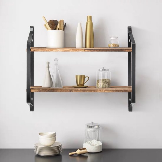 Wijnrek Bar Planken Wandmontage met Wijnglas Houder Drank Plank Mini Bar Glazen Planken Whisky Plank Muur Bar Kast Drank Fles Display Opslag Plank voor Thuis Bar Eetkamer Keuken