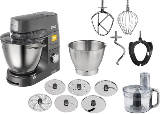 Kenwood KWL90.244SI keukenmachine 1400 W 7 l Grijs, Roestvrijstaal van Kenwood — afbeelding 3