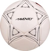 Avento Voetbal - Blazing Star - Wit/Zwart/Rood - 5
